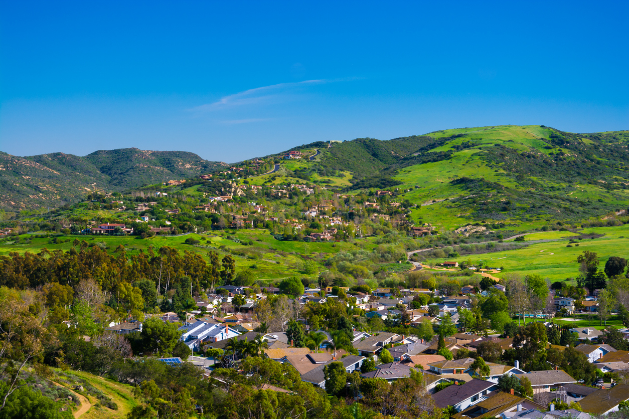 Panoramic Image of Chino Hills, CA